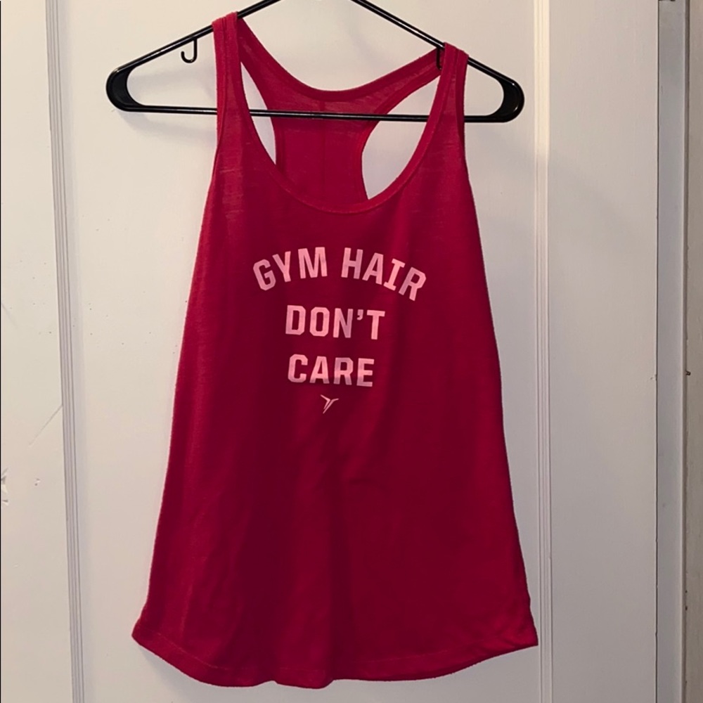 Gym Hair Don’t Care Racerback shirt